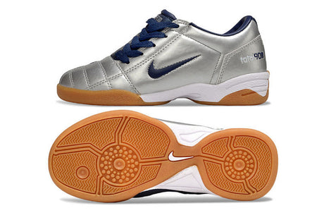 Nike Total 90 III Bambino IC - Argento/Blu Navy