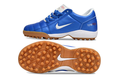 Nike Total 90 III Bambino TF - Blu/Bianco