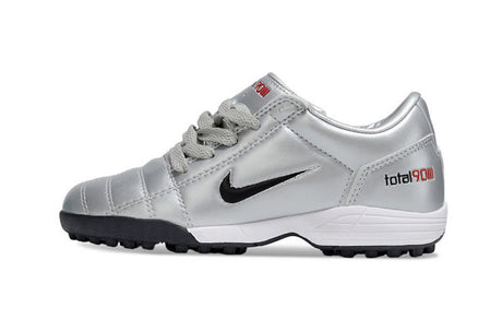Nike Total 90 III Bambino TF - Argento/Rosso
