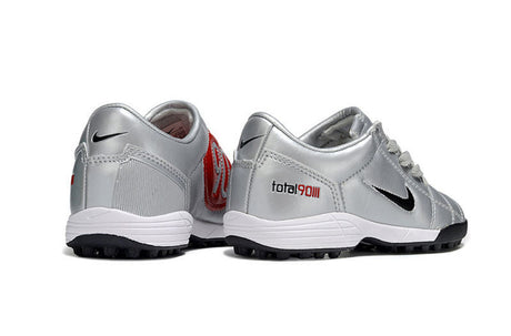 Nike Total 90 III Bambino TF - Argento/Rosso