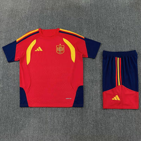 SPAIN 2026/27 KIDS TRAINING KIT SHIRT + SHORT - Red