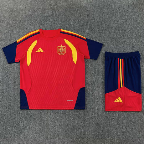 SPAIN 2026/27 KIDS TRAINING KIT SHIRT + SHORT - Red