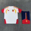 SPAIN 2026/27 KIDS TRAINING KIT SHIRT + SHORT - White