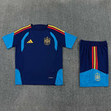 SPAIN 2026/27 KIDS TRAINING KIT SHIRT + SHORT - Navy
