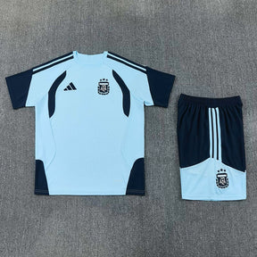 ARGENTINA 2026/27 KIDS TRAINING KIT SHIRT + SHORT - Light Blue
