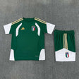 ITALY 2026/27 KIDS TRAINING KIT SHIRT + SHORT - Green