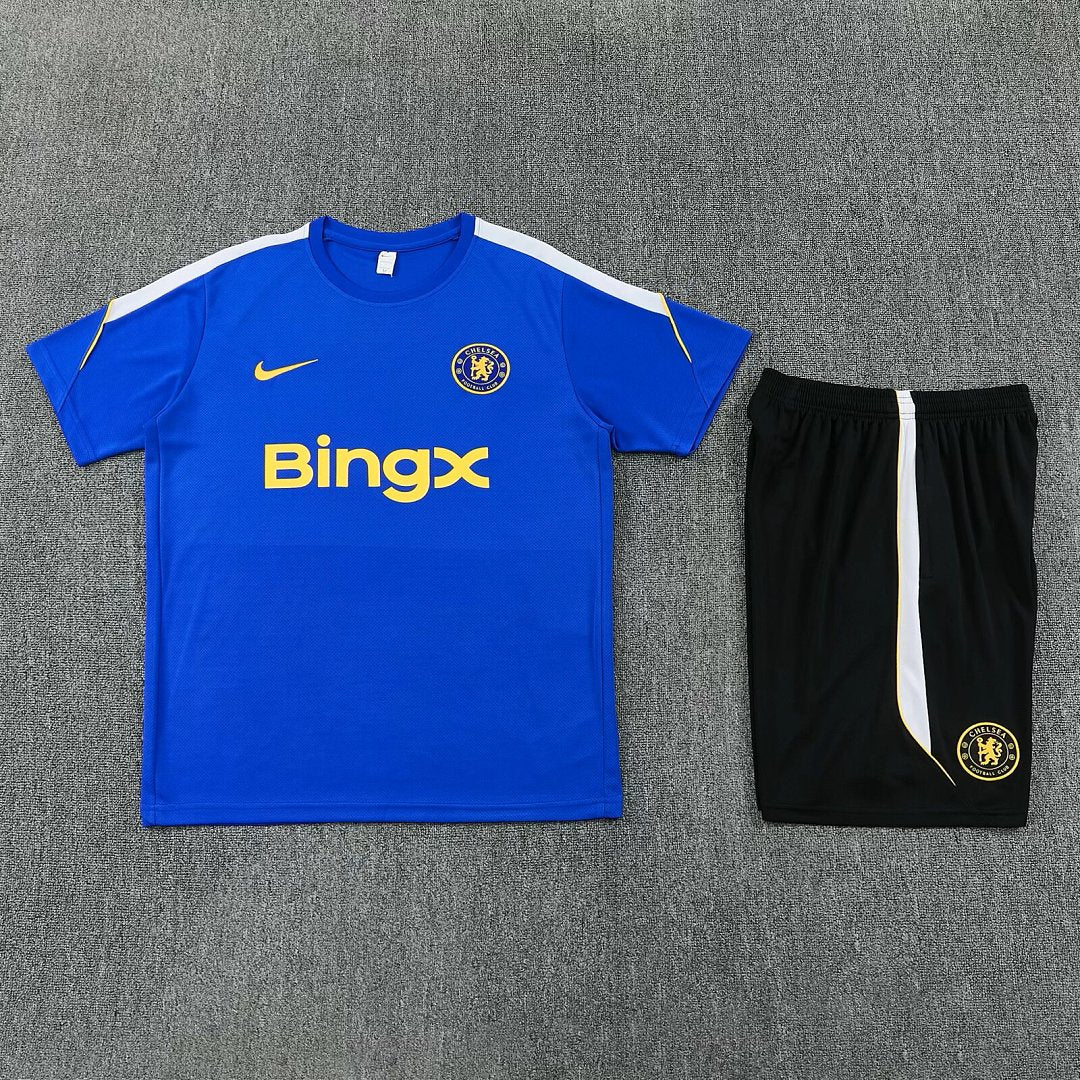 CHELSEA 2026/27 KIDS TRAINING KIT SHIRT + SHORT - Blue