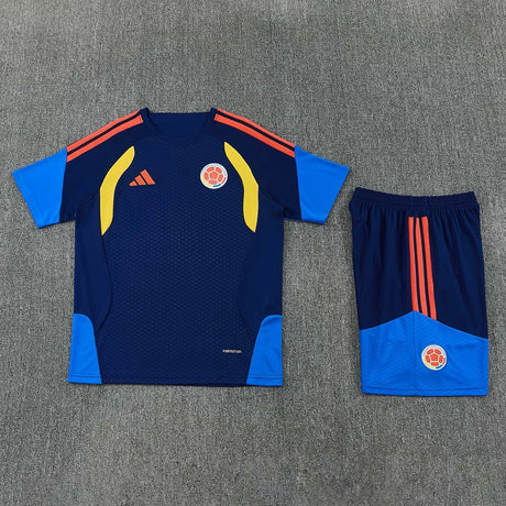 COLOMBIA 2026/27 CONJUNTO DE ENTRENAMIENTO NIÑO CAMISETA + PANTALÓN CORTO - Azul Marino