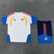 COLOMBIA 2026/27 KIDS TRAINING KIT SHIRT + SHORT - White