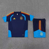 SPAIN 2026/27 KIDS TRAINING KIT SHIRT + SHORT - Navy - 2