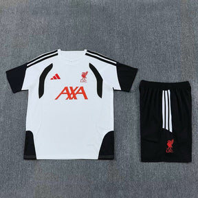 LIVERPOOL 2026/27 KIDS TRAINING KIT SHIRT + SHORT - White