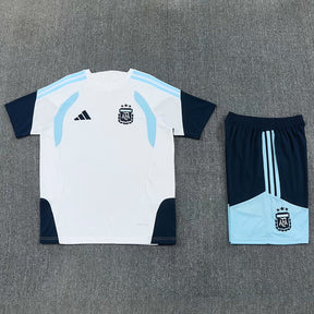 ARGENTINA 2026/27 KIDS TRAINING KIT SHIRT + SHORT - White