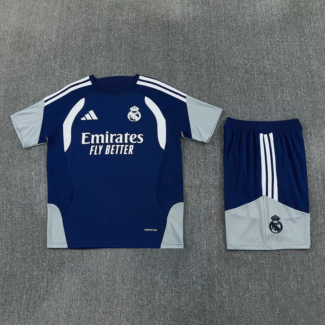 REAL MADRID 2026/27 KIDS TRAINING KIT SHIRT + SHORT - Navy