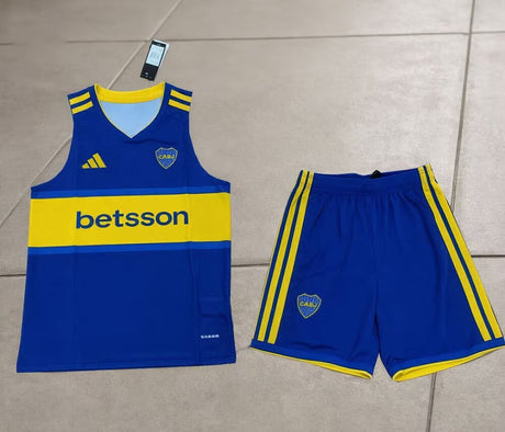 BOCA JUNIORS 2026/27 CAMISETA SIN MANGAS + PANTALÓN CORTO NIÑO - Home