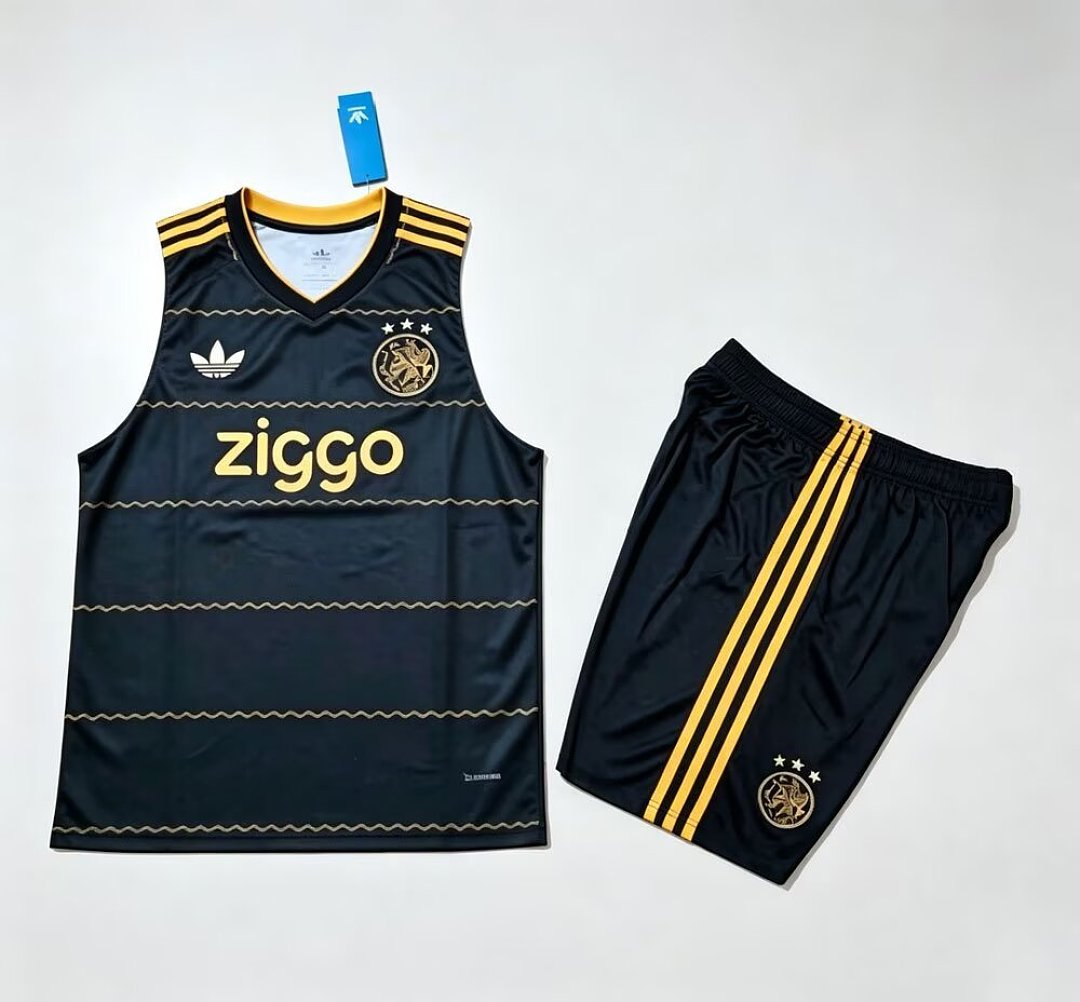 AJAX 2026/27 KIDS TANK TOP + SHORTS - Away