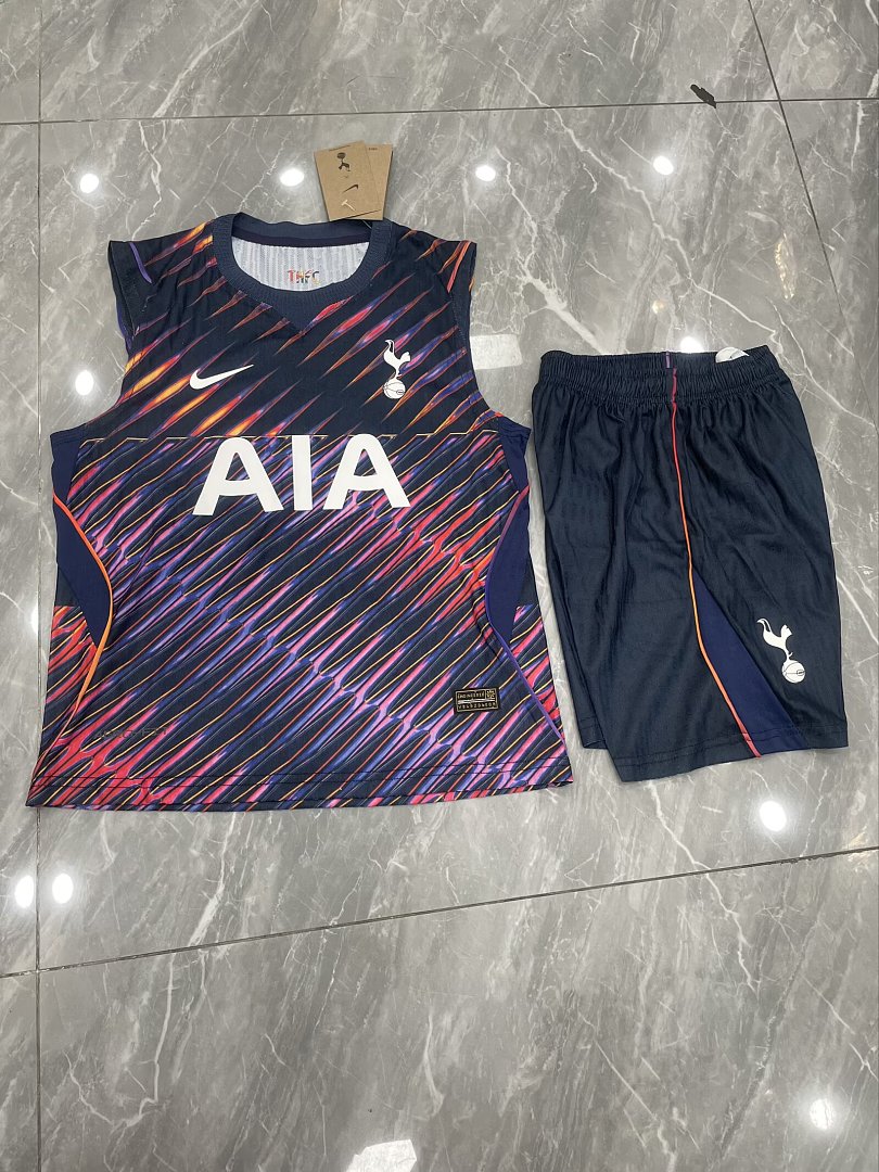 TOTTENHAM HOTSPUR 2026/27 KIDS TANK TOP + SHORTS - Away