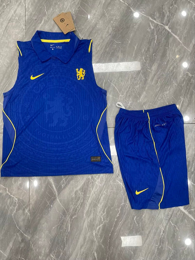 CHELSEA 2026/27 KIDS TANK TOP + SHORTS - Home