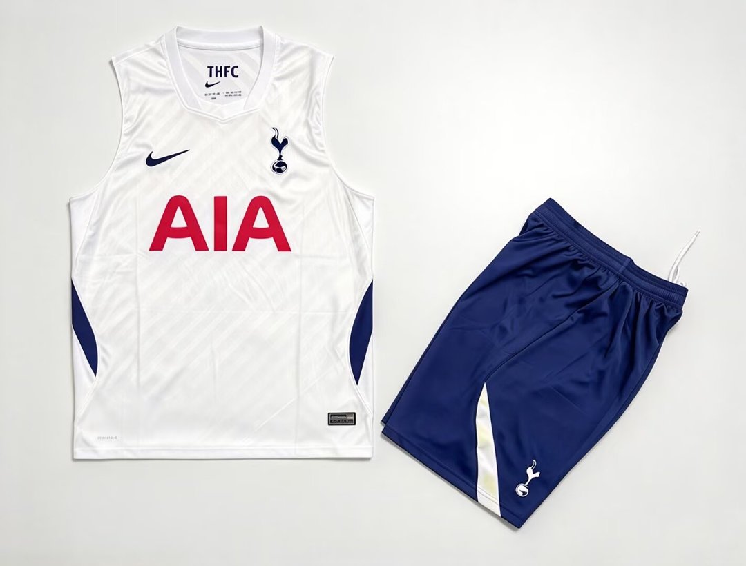 TOTTENHAM HOTSPUR 2026/27 KIDS TANK TOP + SHORTS - Home