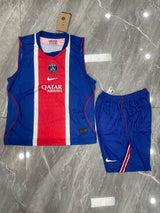 PARIS SAINT-GERMAIN 2026/27 KIDS TANK TOP + SHORTS - Home - 2
