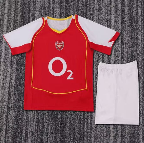 ARSENAL KIT RETRO BAMBINO - Rosso/Bianco