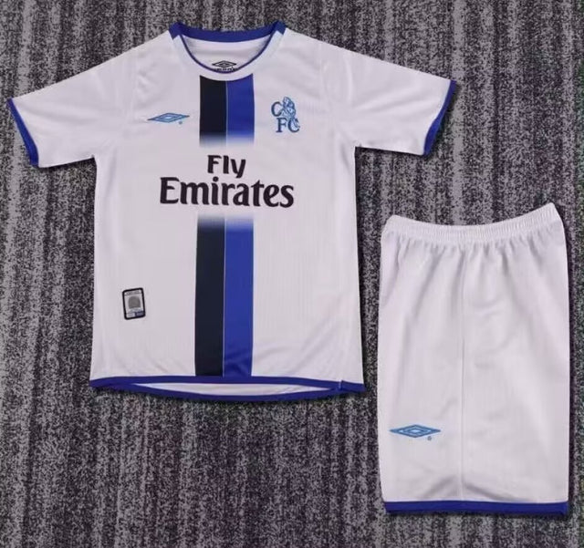CHELSEA RETRO KIT KIDS - White