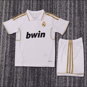 REAL MADRID RETRO KIT KIDS - White