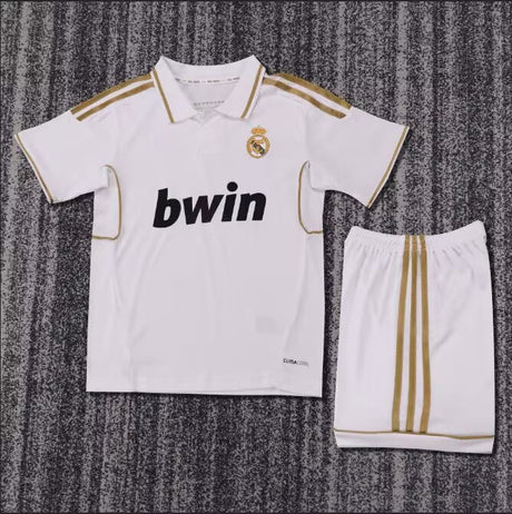 REAL MADRID KIT RETRO BAMBINO - Bianco