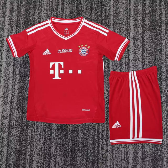 BAYERN MUNICH RETRO KIT KIDS - Red/White