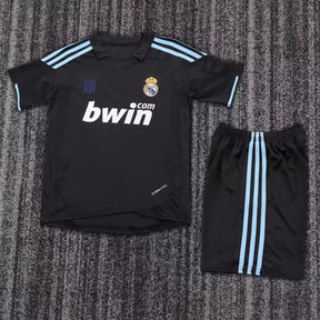 REAL MADRID RETRO KIT KIDS - Black