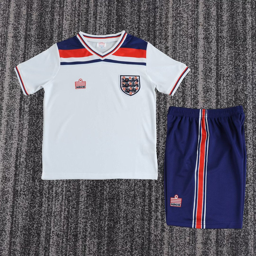 ENGLAND RETRO KIT KIDS - White