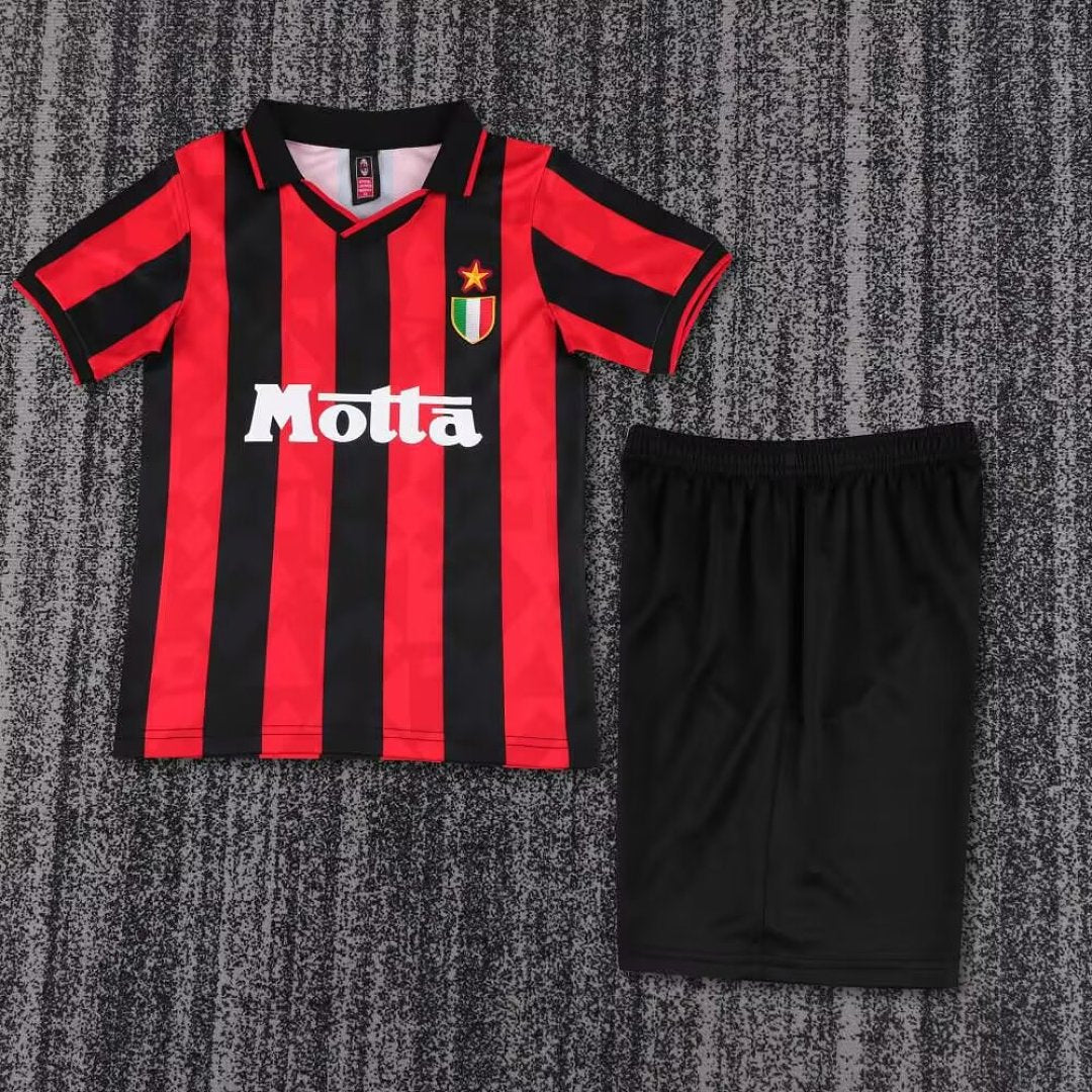 MILAN RETRO KIT KIDS - Red/Black - Motta