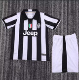 JUVENTUS RETRO KIT KIDS - Black/White