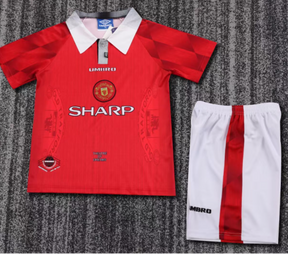 MANCHESTER UNITED RETRO KIT KIDS - Red