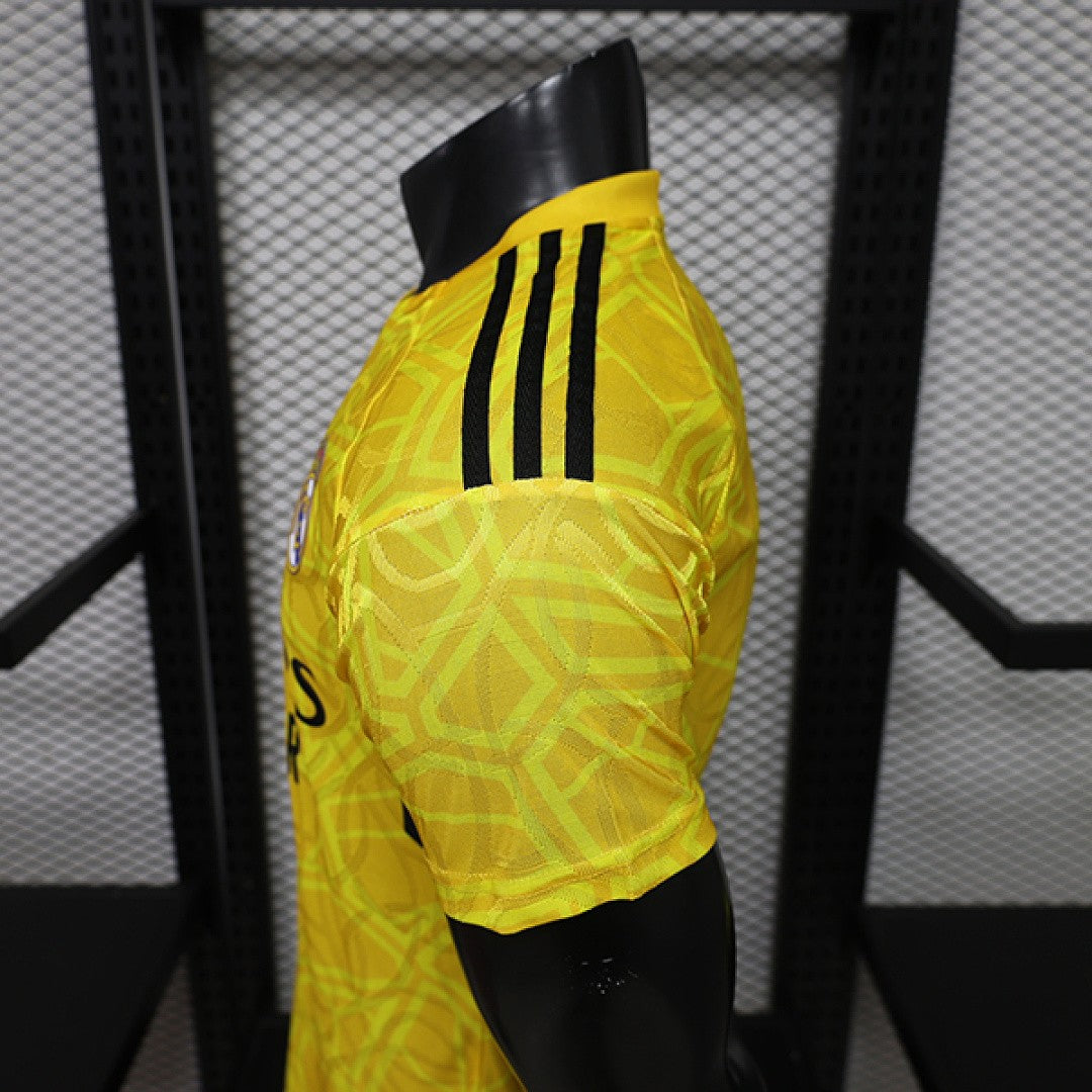 REAL MADRID 2026/27 GOALKEEPER JERSEY - Yellow, Player Version