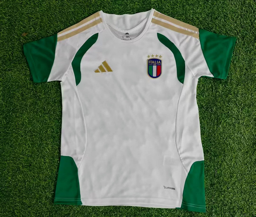 ITALY 2026/27 PRE-MATCH JERSEY - White, Green