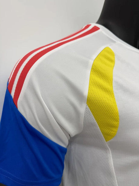 COLOMBIA 2026/27 MAGLIA PRE-PARTITA - Bianco, Blu, Versione giocatore