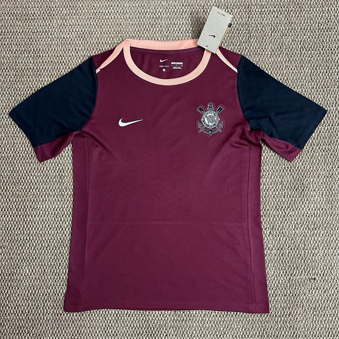 CORINTHIANS 2026/27 PRE-MATCH JERSEY - Burgundy