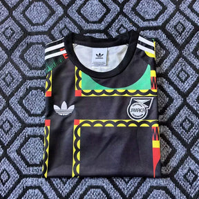 JAMAICA 2026/27 PRE-MATCH JERSEY - Black, Yellow, Green