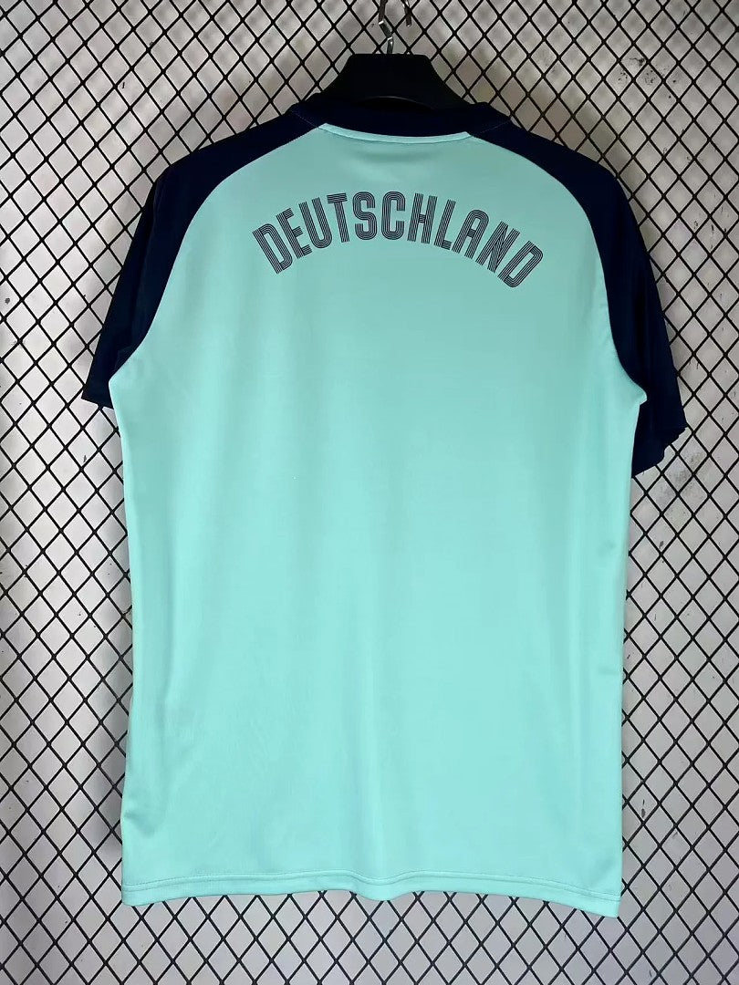 GERMANY 2026/27 PRE-MATCH JERSEY - Light Green, Navy
