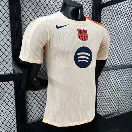 BARCELONA 2026/27 MAGLIA PRE-PARTITA - Arancione, Versione giocatore