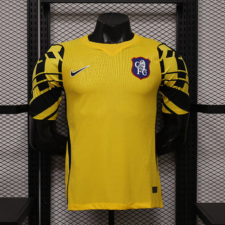 CHELSEA 2026/27 MAGLIA PRE-PARTITA - Giallo, Nero