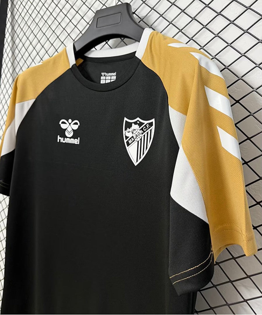 MALAGA 2026/27 PRE-MATCH JERSEY - Black, Gold
