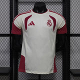 REAL MADRID 2026/27 MAILLOT D'ÉCHAUFFEMENT - Blanc, Bordeaux