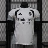 REAL MADRID 2026/27 MAILLOT D'ÉCHAUFFEMENT - Blanc, Gris