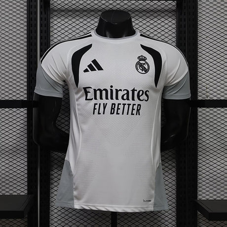 REAL MADRID 2026/27 MAGLIA PRE-PARTITA - Bianco, Grigio
