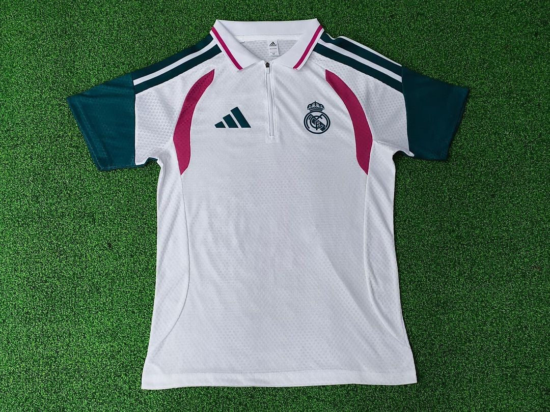 REAL MADRID 2026/27 PRE-MATCH JERSEY - White, Dark Green