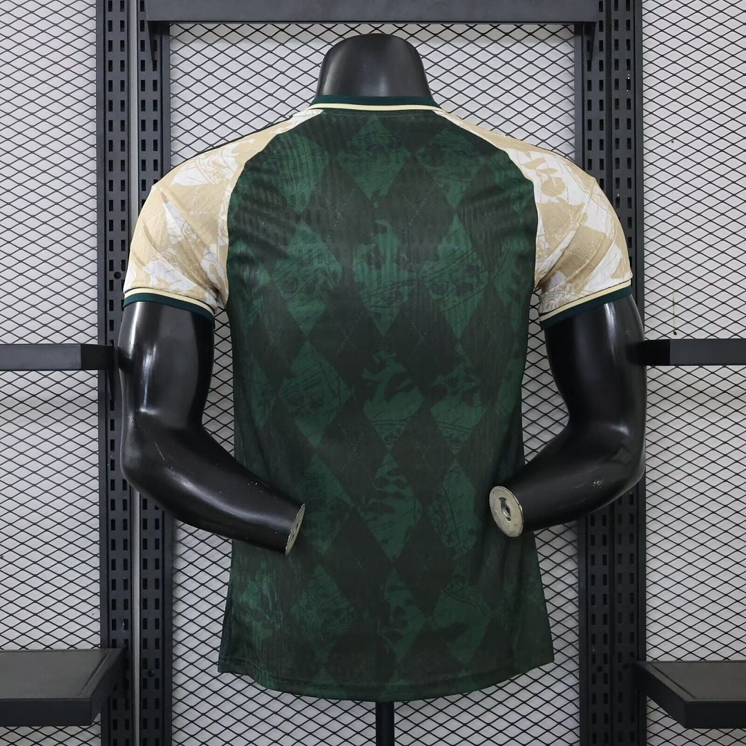 ARSENAL 2026/27 PRE-MATCH JERSEY - Dark Green, Beige, Player Version