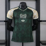 ARSENAL 2026/27 CAMISA PRÉ-JOGO - Verde escuro, Bege, Versão jogador
