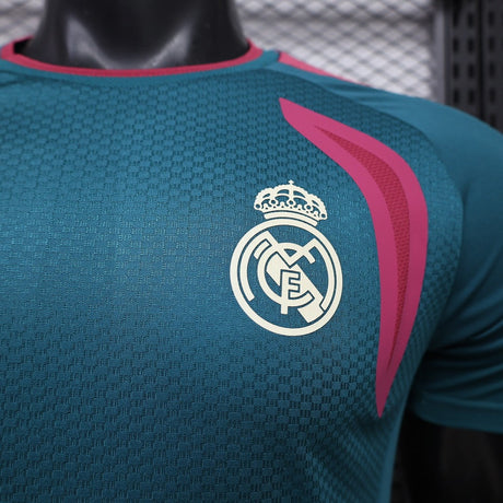 REAL MADRID 2026/27 MAGLIA PRE-PARTITA - Verde scuro