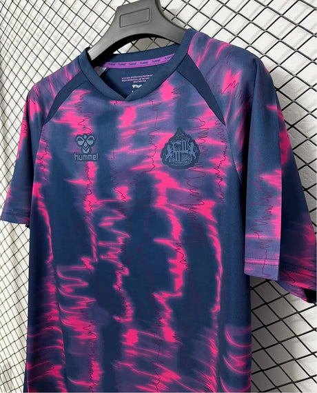 SUNDERLAND 2026/27 MAGLIA PRE-PARTITA - Blu navy, Rosa